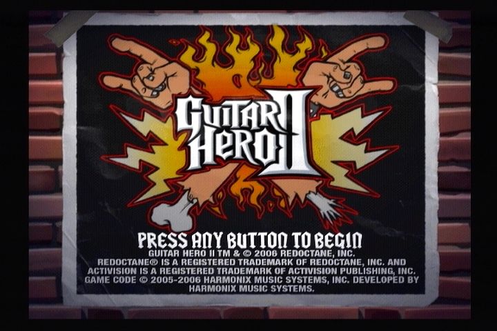 Guitar Hero II [Promo Not For Resale] screenshot 2 for Playstation 2